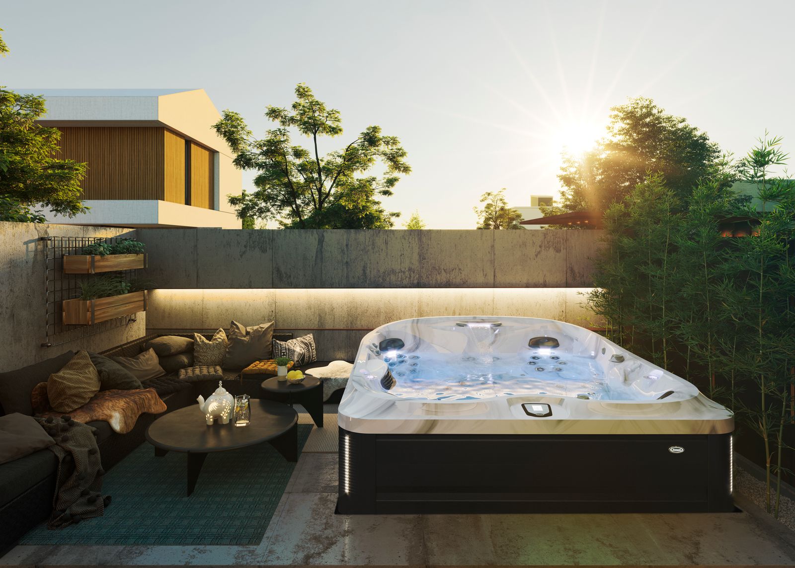 Budget-Friendly Backyard Ideas for Hot Tub Owners - Master Spas Blog